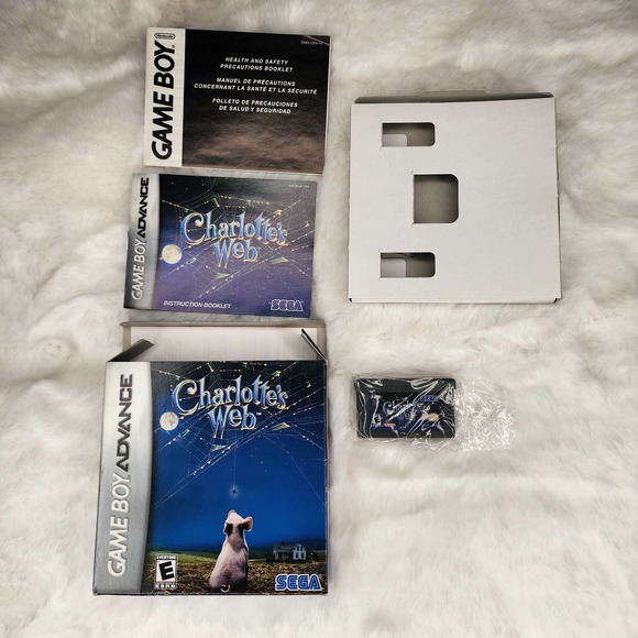 Charlotte's Web (Nintendo Game Boy Advance, 2006) Video Game Y2K - Picture 2 of 4